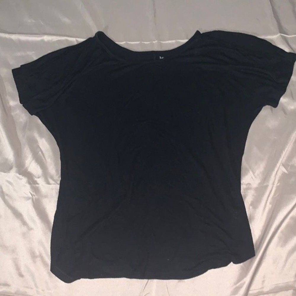 Mudd Black Colder-shoulder Top, Free with purchase!